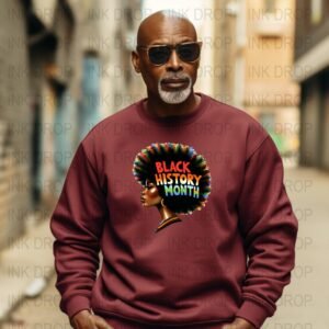 Black History Month Celebrate Black Heritage, Unique Afrocentric Design, Exclusive Digital Art Download, High Quality PNG