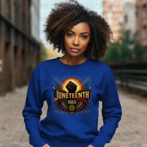 Juneteenth Digital Art, Freedom Day Design, Black Fist Image, PNG Download, Juneteenth 1865, African American Celebration