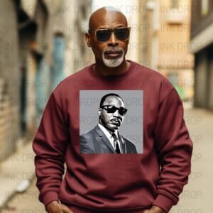 Martin Luther Cool Sunglasses T-Shirt Graphic, Iconic Shades Design, Stylish Digital Download, Instant Download Art, Unique Shirt Print