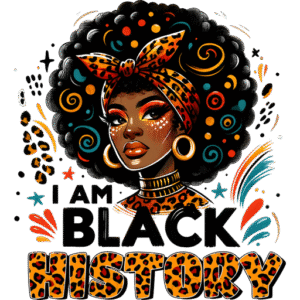 I am Black History T-Shirt Inspirational African American Pride Graphic Tee Women's Empowerment Shirt Unisex T- Shirt Design