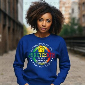 Juneteenth PNG, Digital Download, Black American Freedom, Emancipation Day, June 19th 1865, Fist Graphic, Juneteenth Design