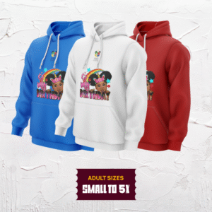 It's My Birthday Black Girl Hoodie (Adult Sizes - Small To 5X)
