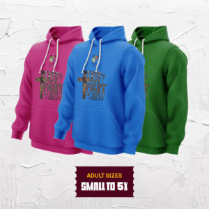 This is How i fight my battle Hoodie (Adult Sizes - Small To 5X)