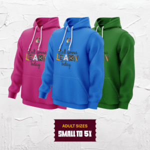 Y'all Gonna Learn Today Hoodie (Adult Sizes – Small To 5X)