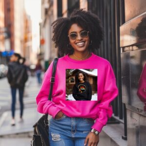 Black History Month Sweatshirt, African American Woman Sweatshirt, Colorful BHM Sweatshirt, Melanin Pride Sweatshirt, Black Pride Sweatshirt