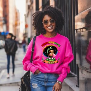 Juneteenth Sweatshirt, Black Girl Magic Sweatshirt, Freedom Day Sweatshirt, 1865 Sweatshirt, African American Sweatshirt, Equality