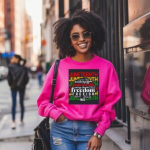 Juneteenth Sweatshirt, Freedom Day 1865, Breaking Every Chain, Celebrate Blakity, Juneteenth Shirt, Black History Sweatshirt