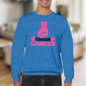 Breast Cancer Awareness Fist & Gloves Sweatshirt