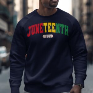 Bold Juneteenth 1865 Freedom Sweatshirt