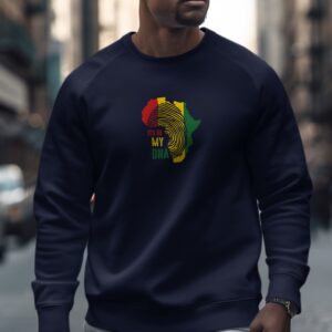 African DNA Map Heritage Sweatshirt