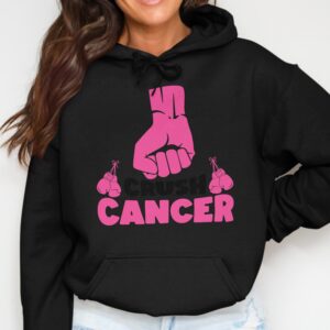 Crush Cancer Fight Hoodie - Strength & Awareness