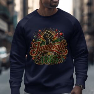 Juneteenth 1865 Freedom Celebration Sweatshirt