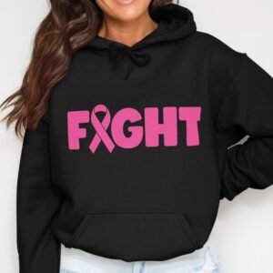 Fight Breast Cancer Awareness Pink Ribbon Hoodie