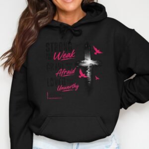 Philippians 4:13 Christian Hoodie - Strong When Weak