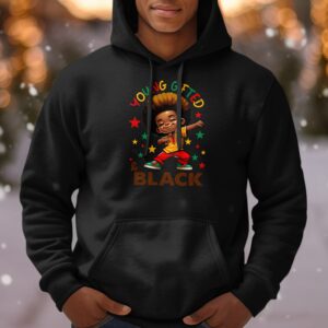 Young Gifted & Black Empowerment Hoodie for Kids