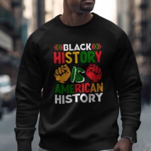 History Is American Black History Month Sweatshirt