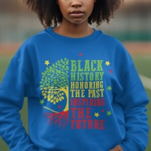 Black History Month Heritage Tree Empowerment Sweatshirt