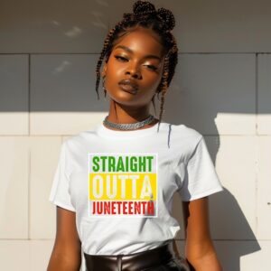 Juneteenth "Straight Outta" Freedom Celebration T-Shirt