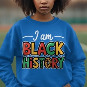 I Am Black History Month Pride Sweatshirt