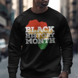 Black History Month African Heritage Vintage Sweatshirt