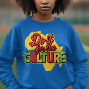 Do It For The Culture Africa Map Pride Sweatshirt
