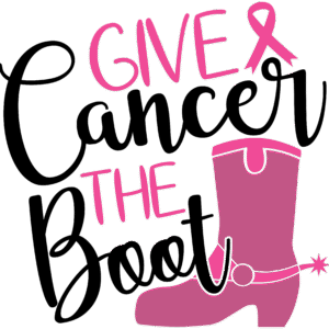 Breast Cancer Awareness 'Give Cancer The Boot' Digital