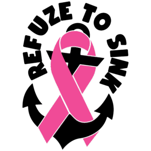 Refuze to Sink Breast Cancer Awareness Digital Design