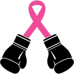 Breast Cancer Warrior Digital Graphic - Pink Ribbon Design