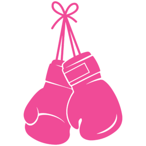 Pink Boxing Gloves Digital Design