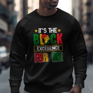 Empowering Black Pride Pan-African Colors Sweatshirt