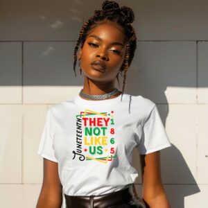 Juneteenth 1865 "They Not Like Us" Pride T-Shirt