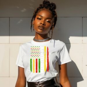 Vibrant Distressed Rasta Flag T-Shirt