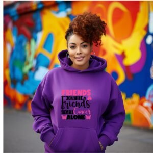 Friends Don't Fight Cancer Alone Hoodie