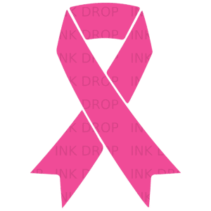 Breast Cancer Awareness Pink Ribbon Digital Design
